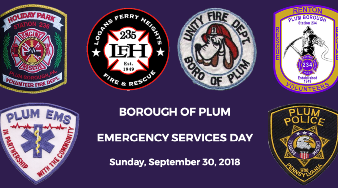 Plum Emergency Services Day 2018