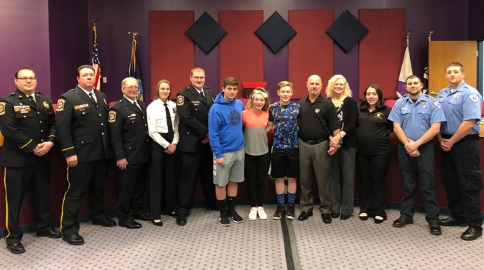 First Responders Recognized for CPR Save