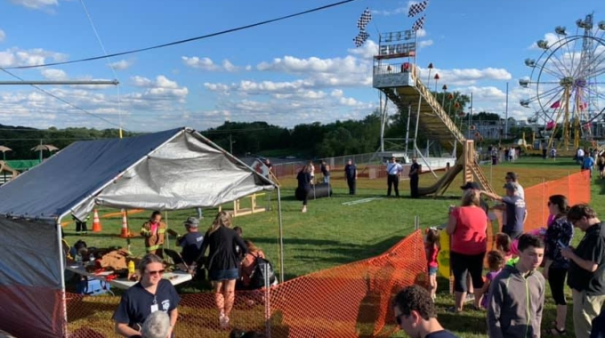Firefighters Kids Zone a Success at Plum Summerfest 2019