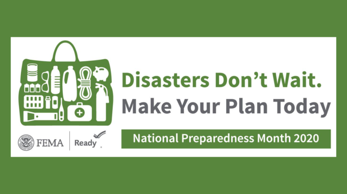 Sign-up for Free National Preparedness Month Classes