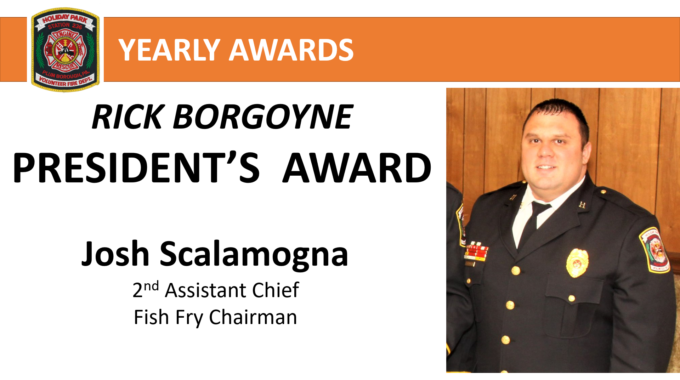 Scalamogna Selected for President’s Award for 2020