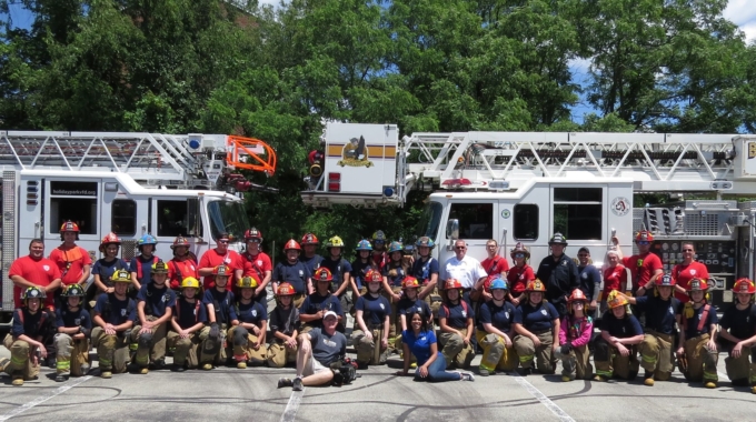 Highlights from our 2021 Fire Camp & Junior Fire Academy