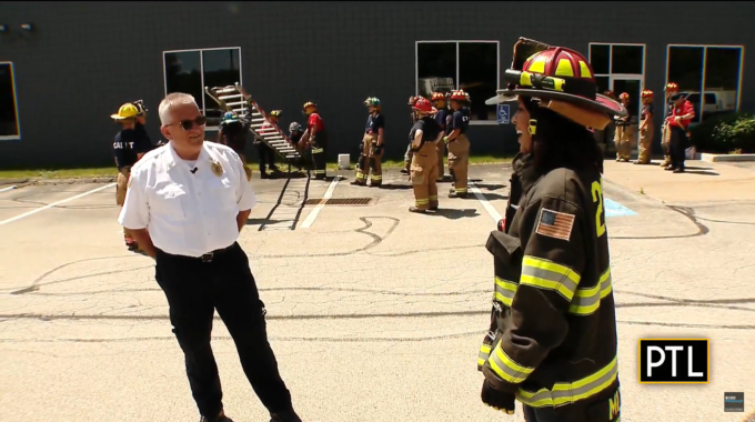 KDKA’s Pittsburgh Today Live Visits Fire Camp 2021
