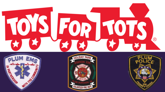 Holiday Park VFD Collecting Toys to Stuff an Ambulance