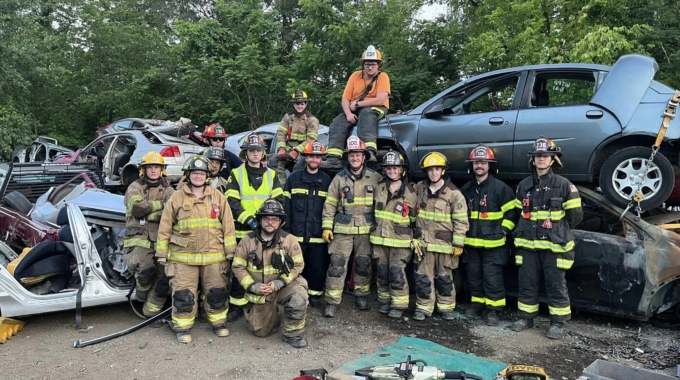 Vehicle Rescue Training with Washington Township