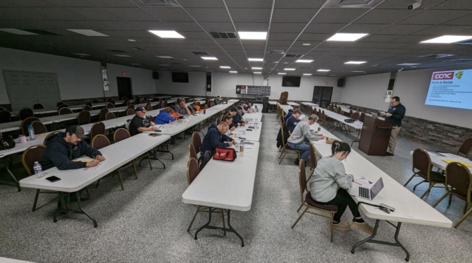 EMR Class Kicks Off at Holiday Park VFD