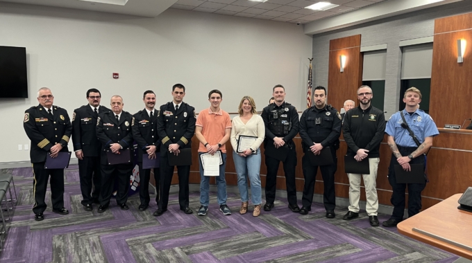Emergency Responders Honored at February’s Plum Borough Council Meeting
