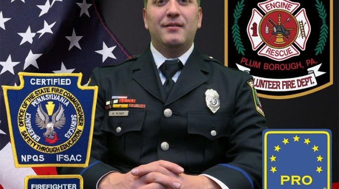 FF Mlynar Earns Firefighter 1 ProBoard Certification