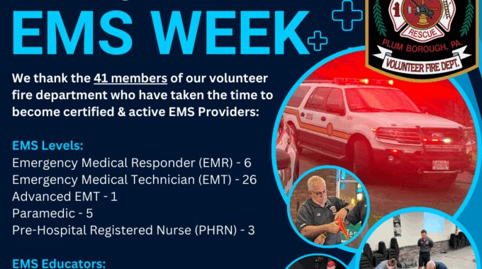 Holiday Park VFD Celebrates National EMS Week 2025