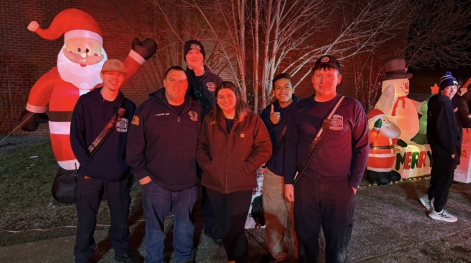 First Responders Deliver Collections to Annual Toys for Tots Program, 2025