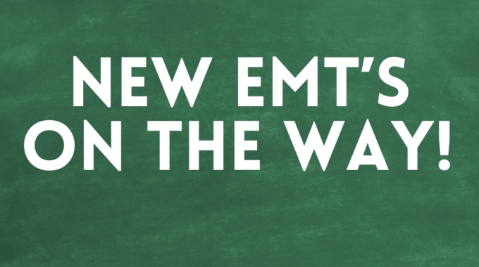 Two Firefighters Pass NREMT EMT National Examination