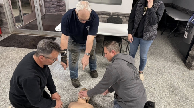 Over 20 Members of the Community Earn HeartSaver CPR Certification