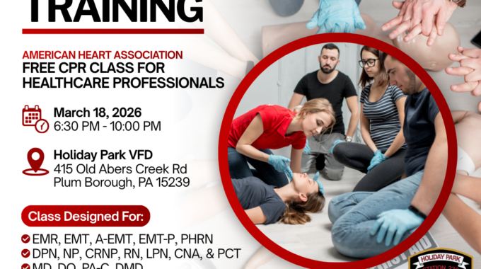 Free BLS Provider Class for Healthcare Providers in March